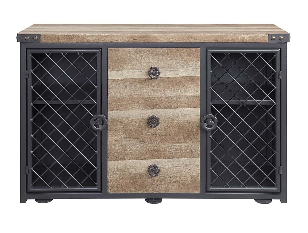 Edina Wood/Metal Rectangular Dining Room Set