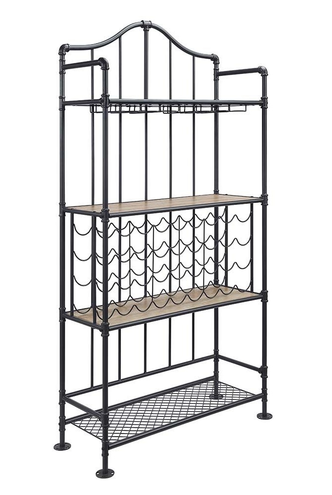 Edina Wood/Metal Rectangular Dining Room Set