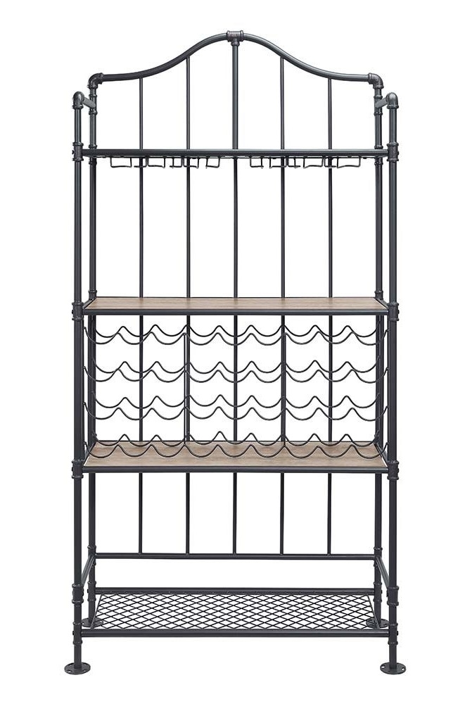 Edina Wood/Metal Rectangular Dining Room Set