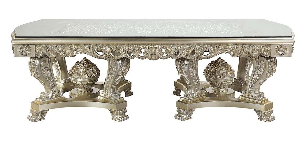 Sorina Wood/Glass Dining Room Set