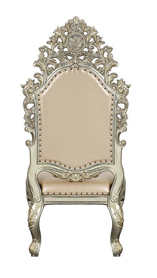 Sorina PU/Wood Tufted Dining Side Chair
