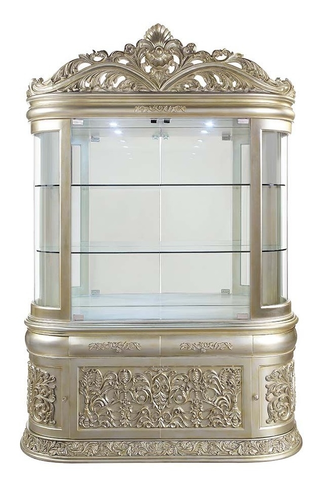 Sorina Wood/Glass Curio