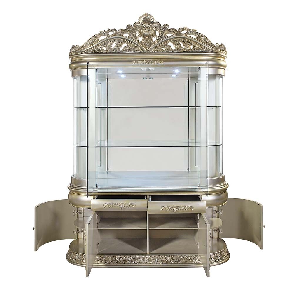 Sorina Wood/Glass Curio