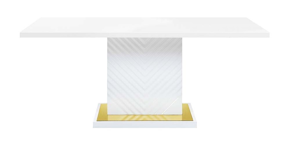 Gaines Wood Rectangular Dining Table