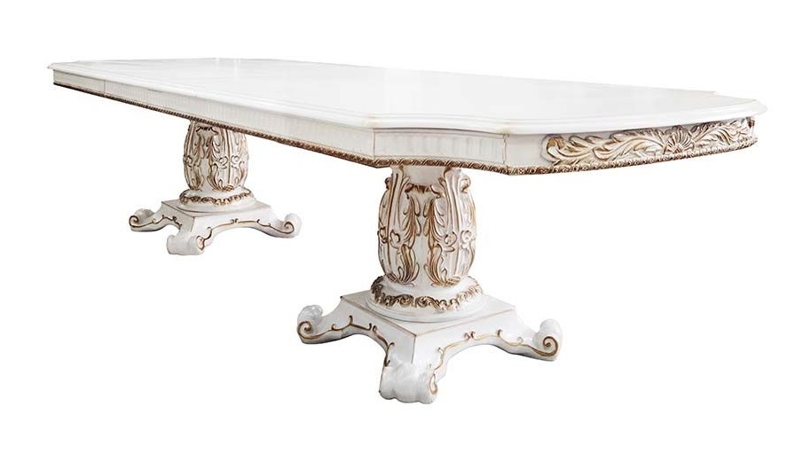 Vendom 120" Wood Extendable Dining Room Set