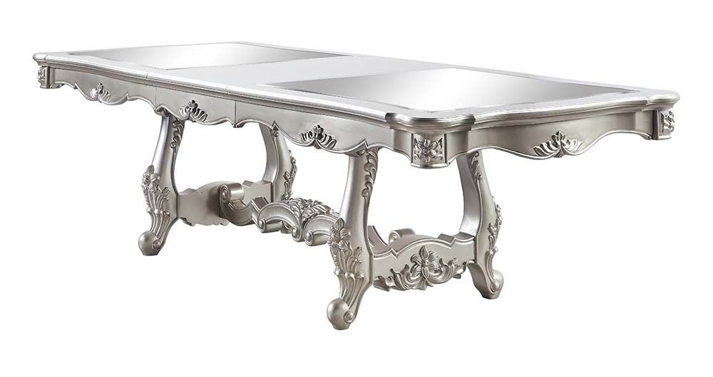 Bently Wood Extendable Pedestal Dining Table