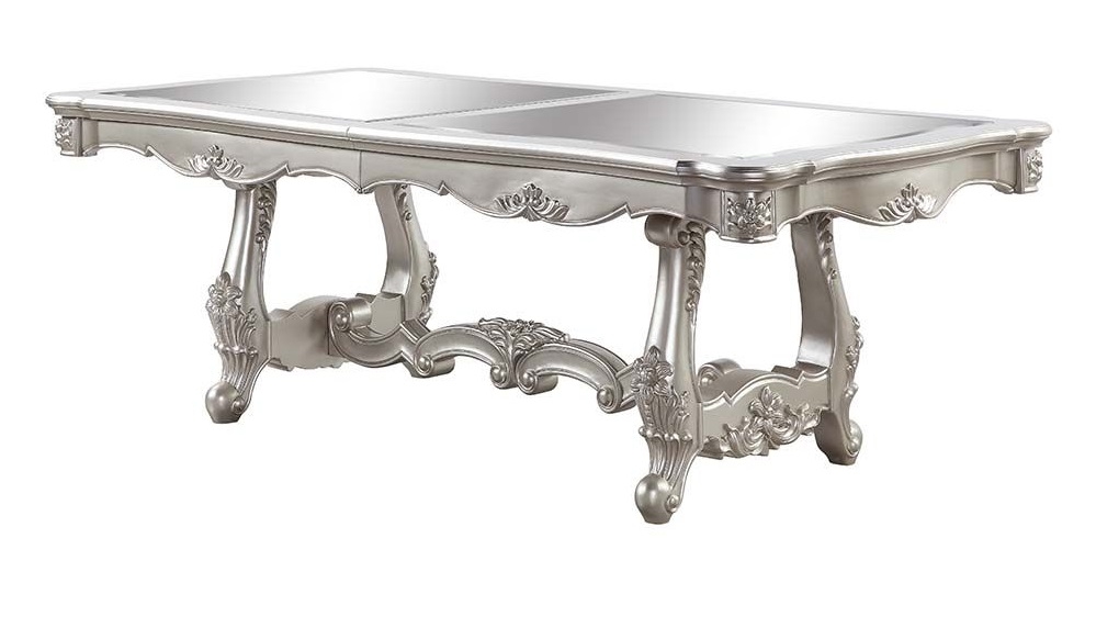 Bently Wood Extendable Pedestal Dining Room Set