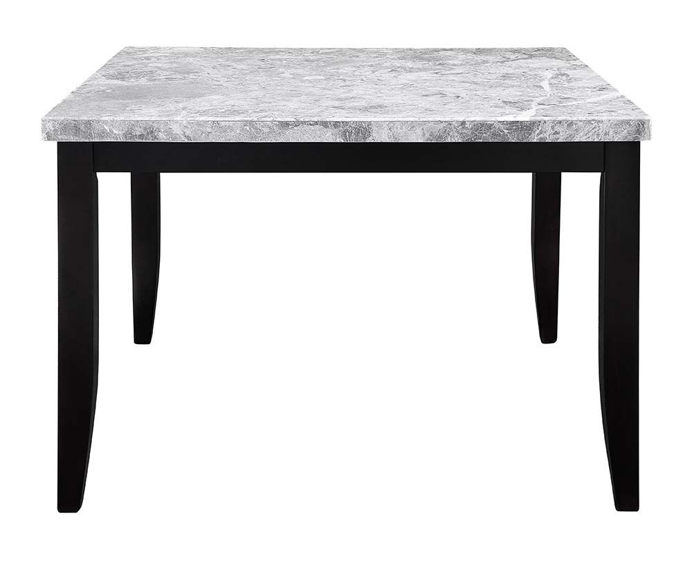 Hussein Marble/Wood Counter Dining Table