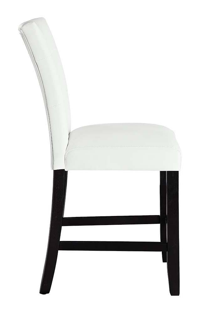 Hussein PU/Wood Dining Counter Chair