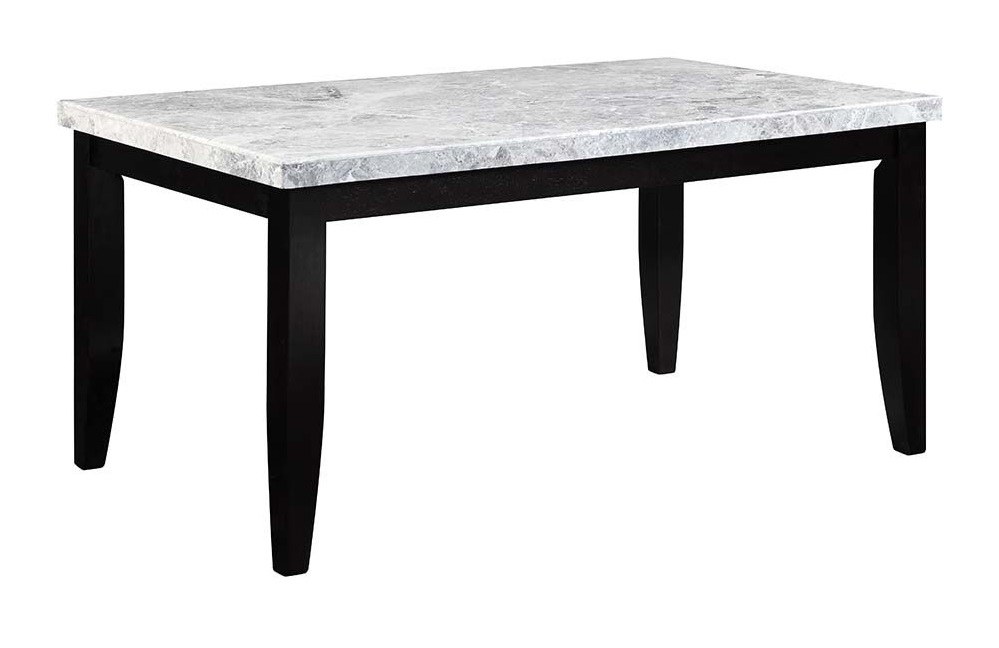 Hussein Marble/Wood Dining Room Set