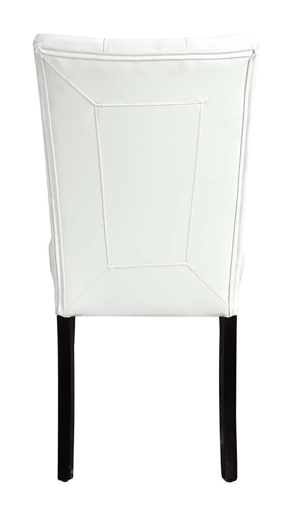 Hussein PU/Wood Dining Side Chair