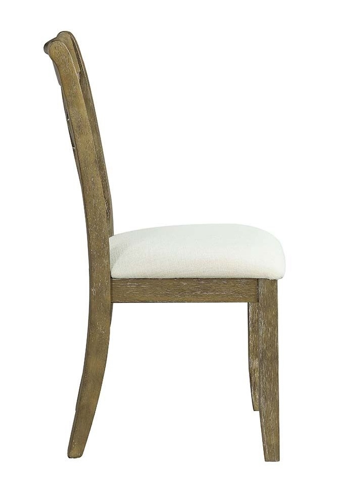 Karsen Marble/Wood Round Dining Room Set