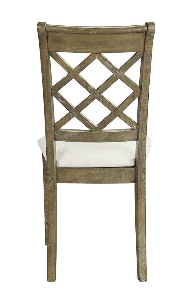 Karsen Marble/Wood Round Dining Room Set