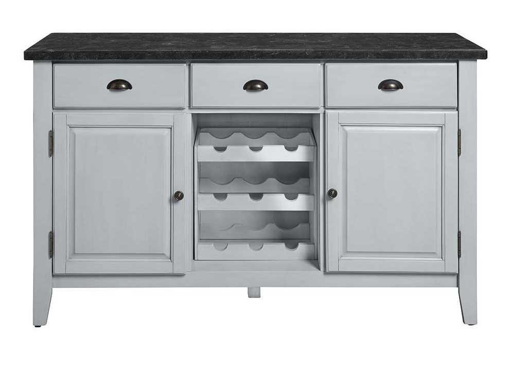 Lanton Marble/Wood Dining Room Set