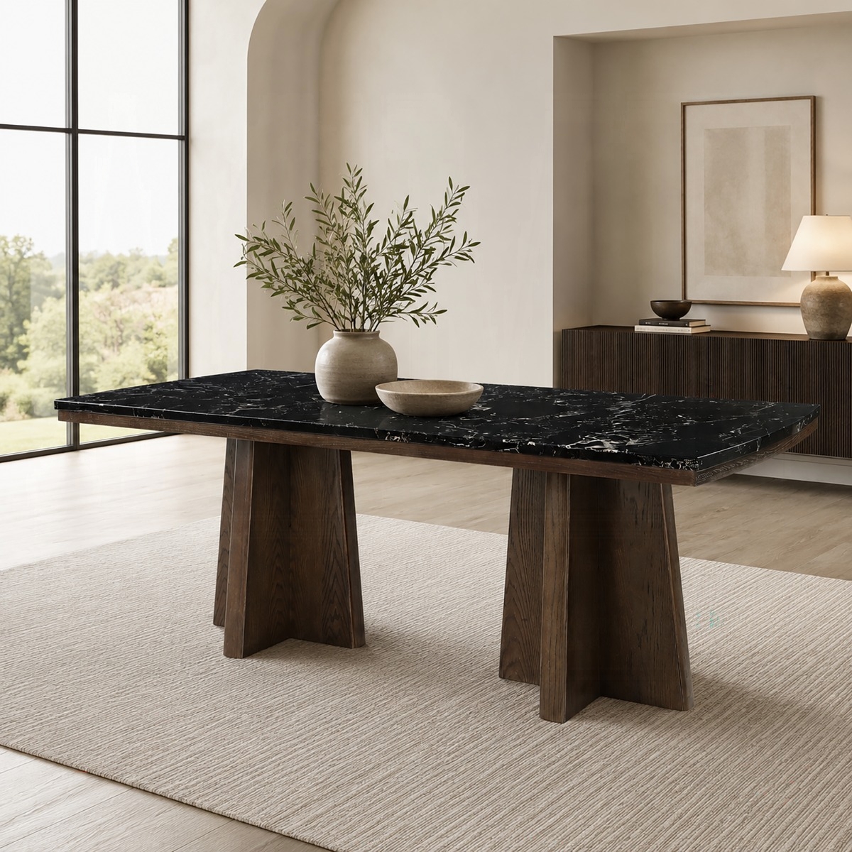 Estella Marble Top Dining Room Set