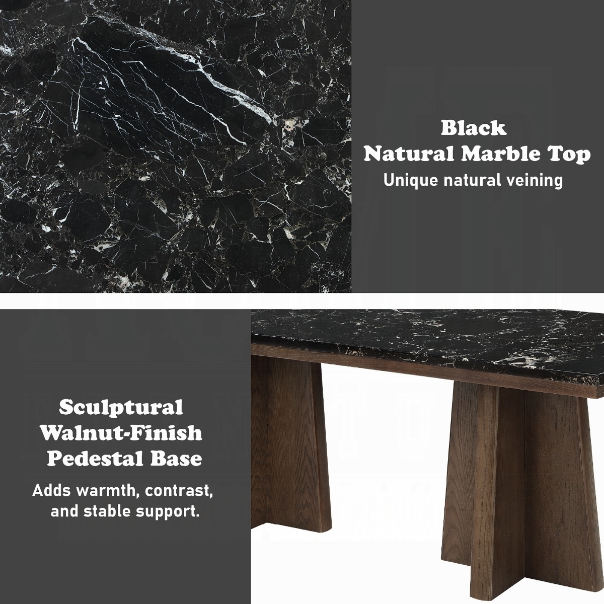 Estella Marble Top Dining Room Set