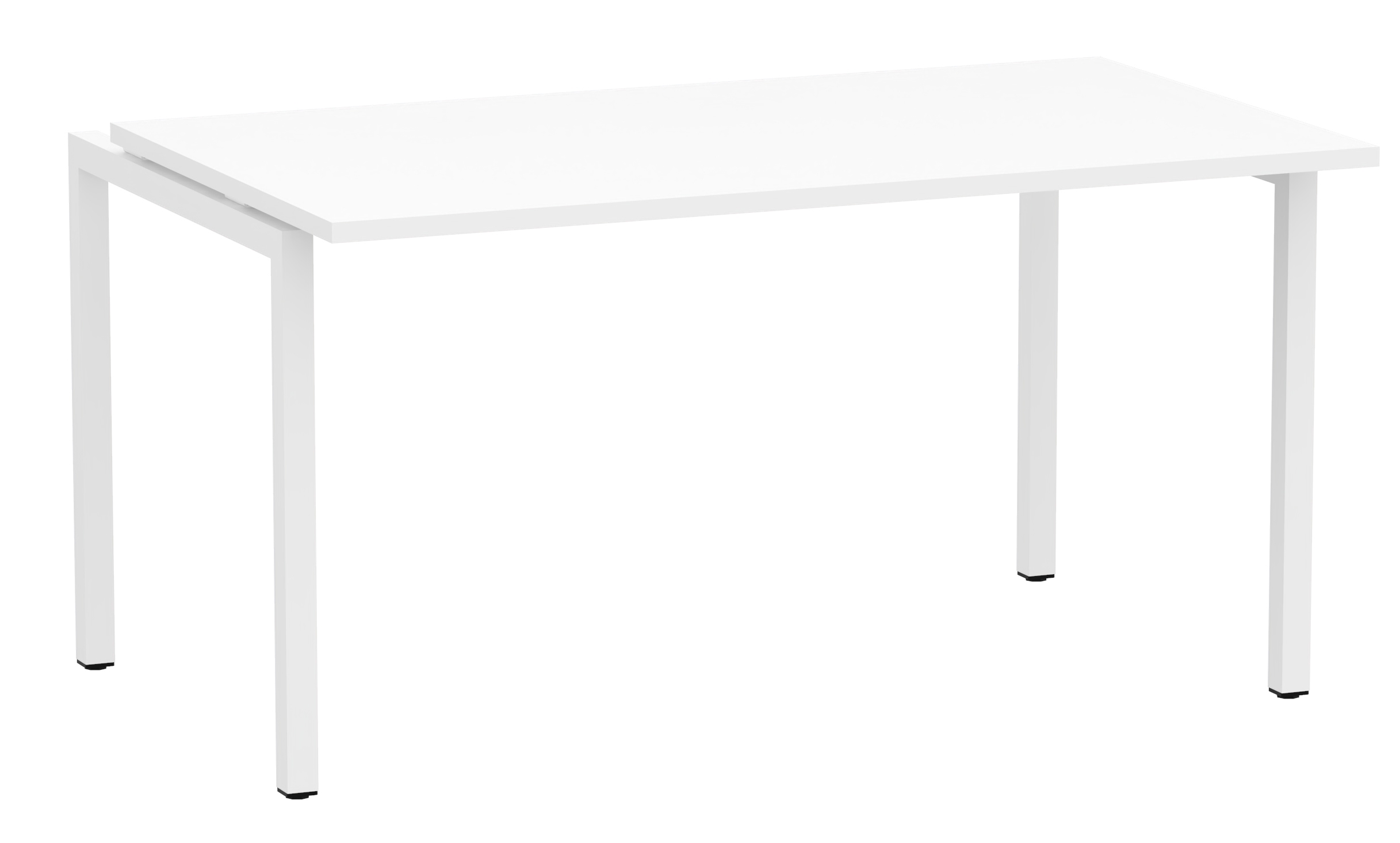 WRS Nova U 55.1" Plain Sliding Top Office Desk