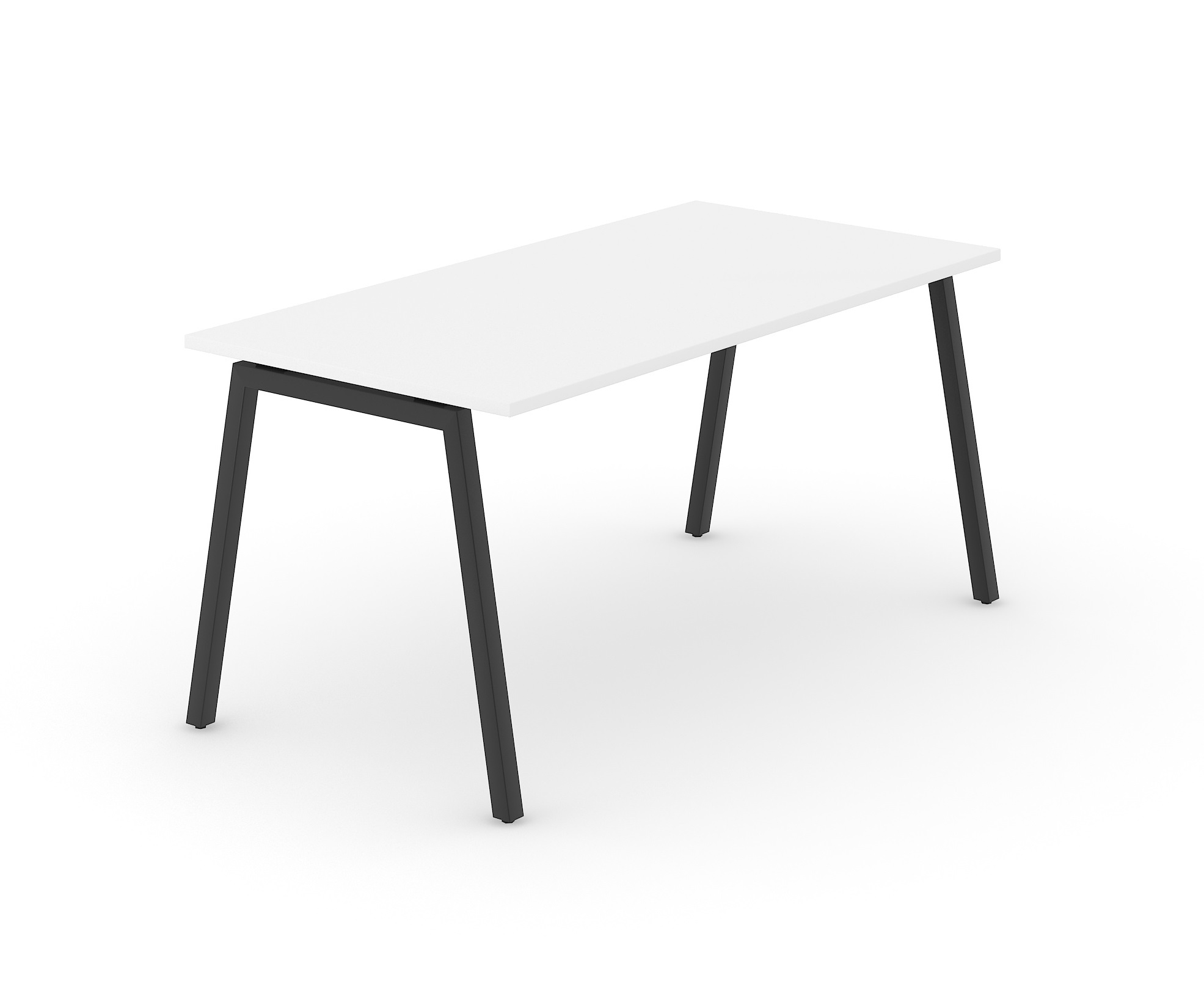 Nova A 62.9" Straight Office Desk w/Metal Frame