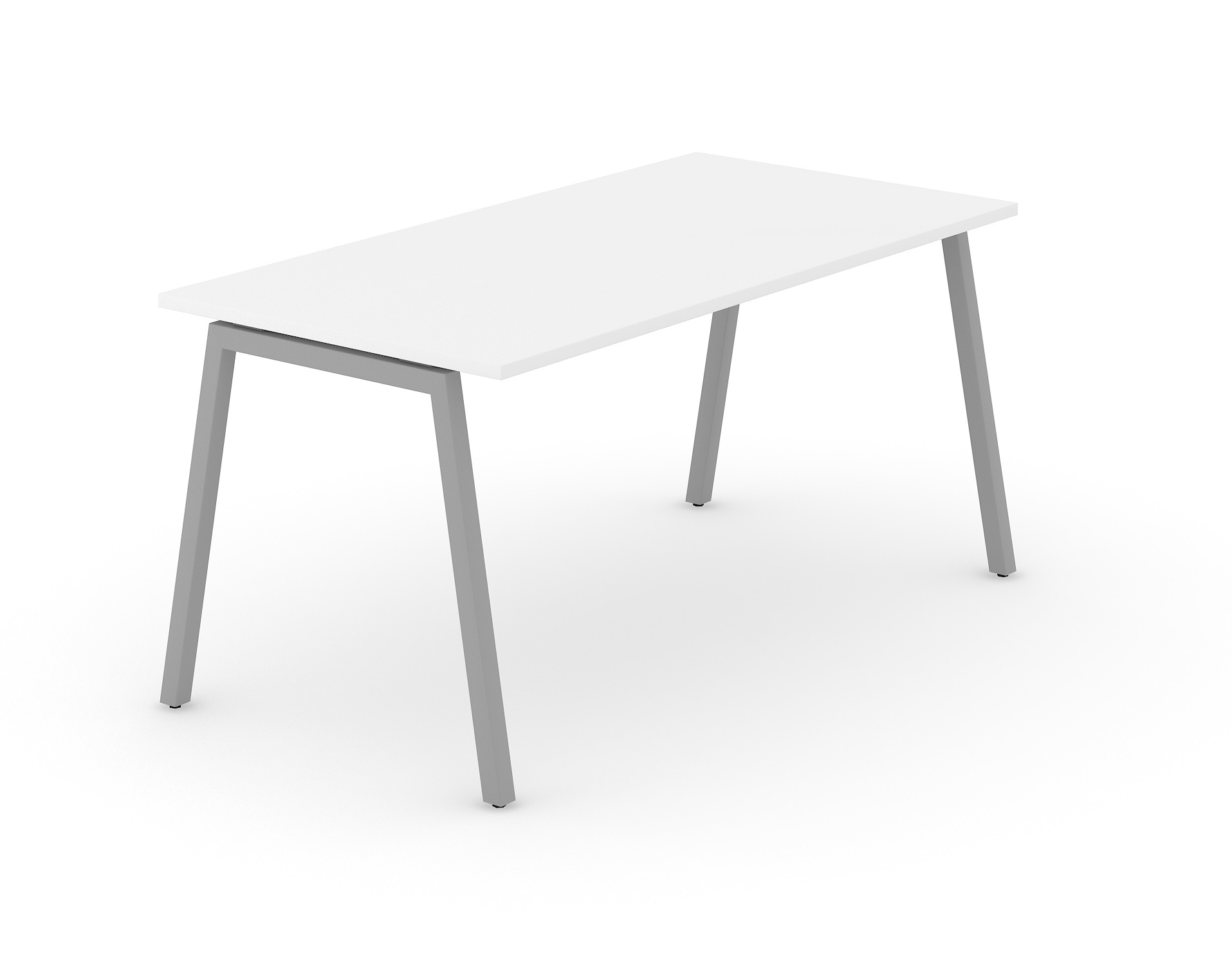 Nova A 62.9" Straight Office Desk w/Metal Frame