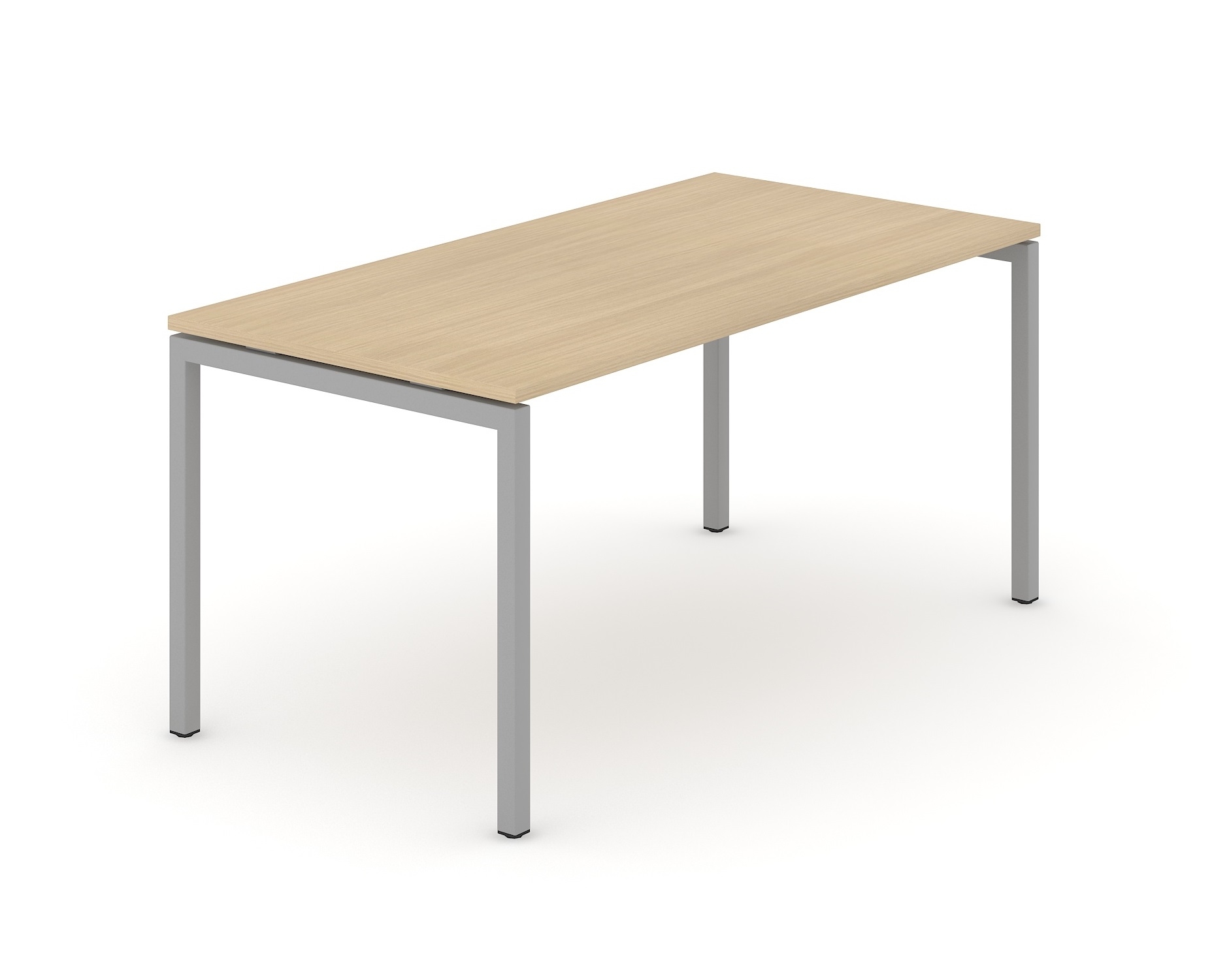 Nova U 55.1" Plain Office Desk w/Metal Frame