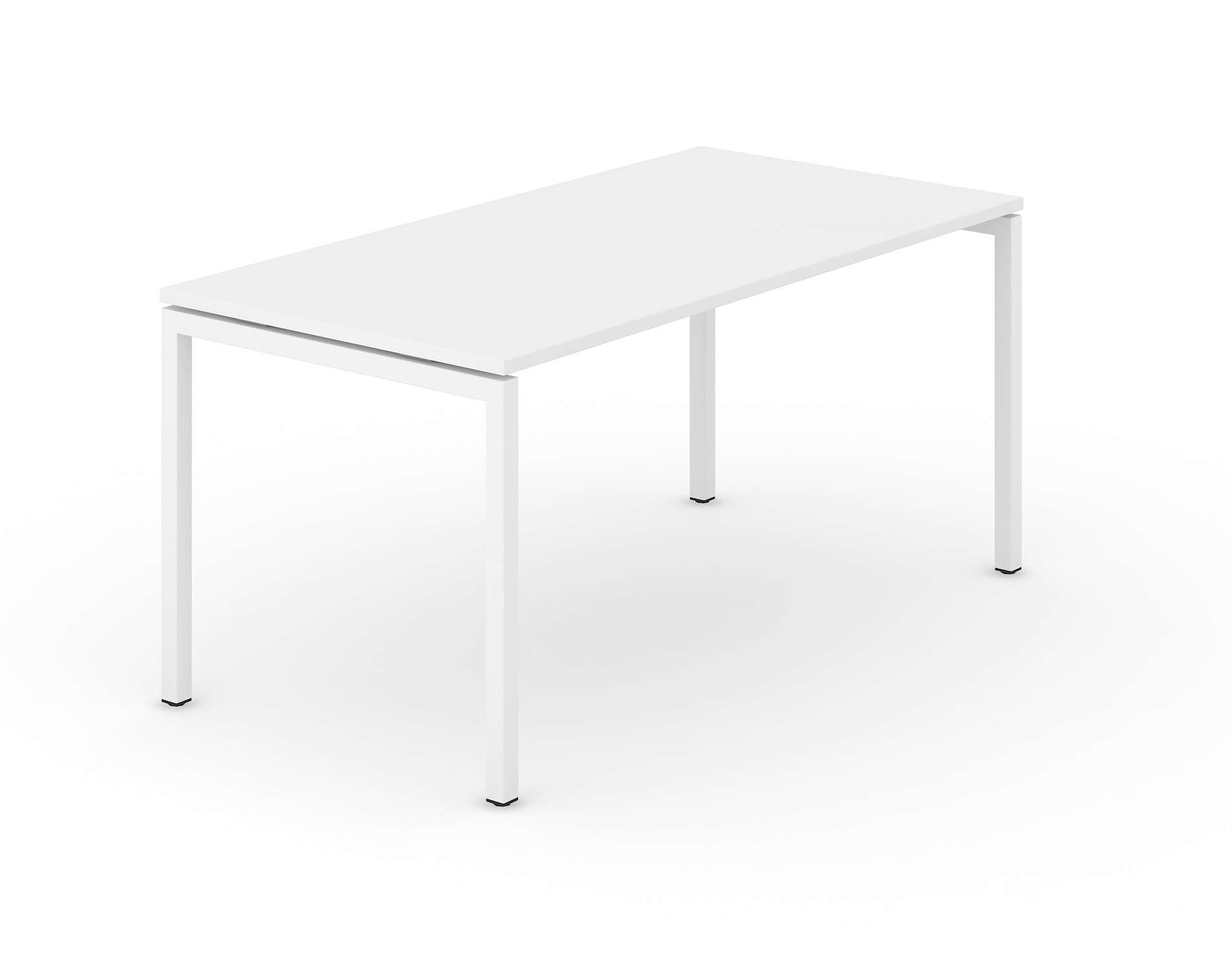 Nova U 62.9" Plain Office Desk w/Metal Frame