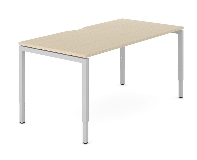 Nova Rectangular Office Desk with Adjustable Legs