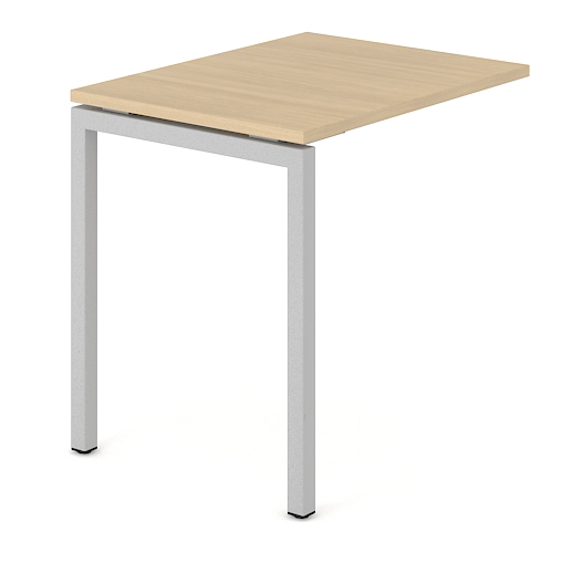 NOVA U Anbau-Schreibtisch 600 x 800 mm