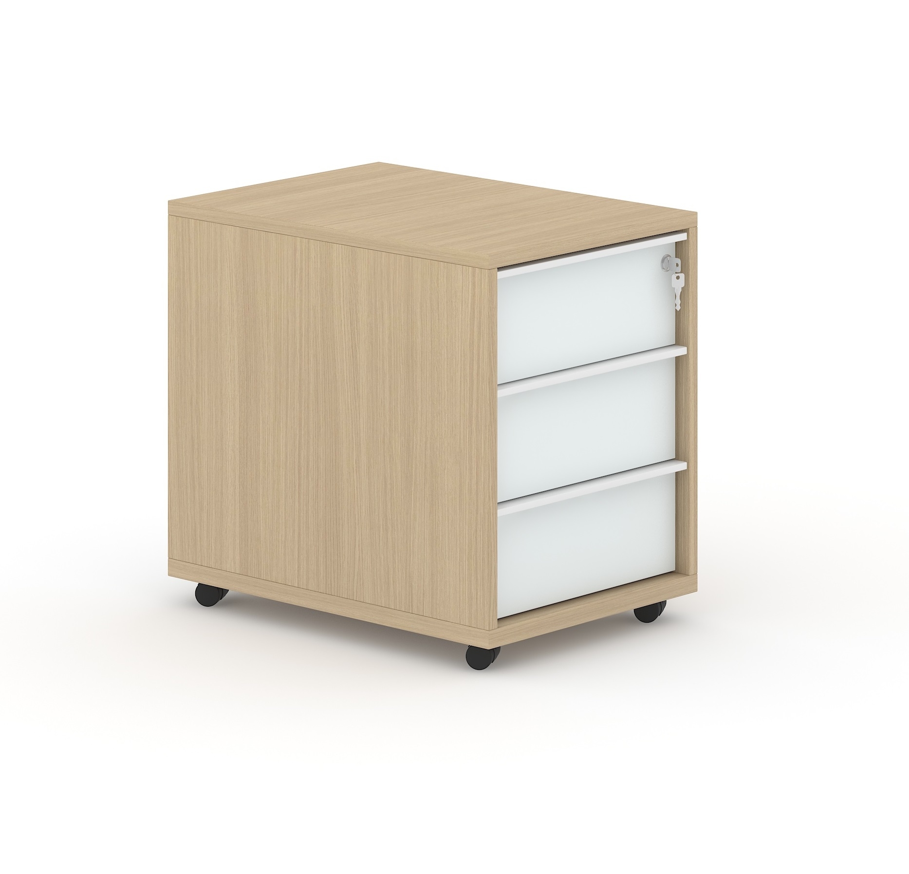 NARBUTAS Oak Drawers & Central Locking