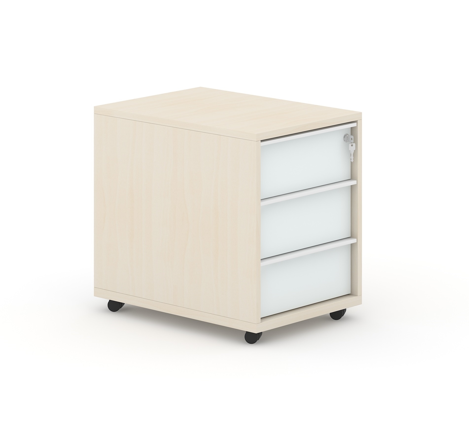 Nova W16.9" Mobile Pedestal And Locker