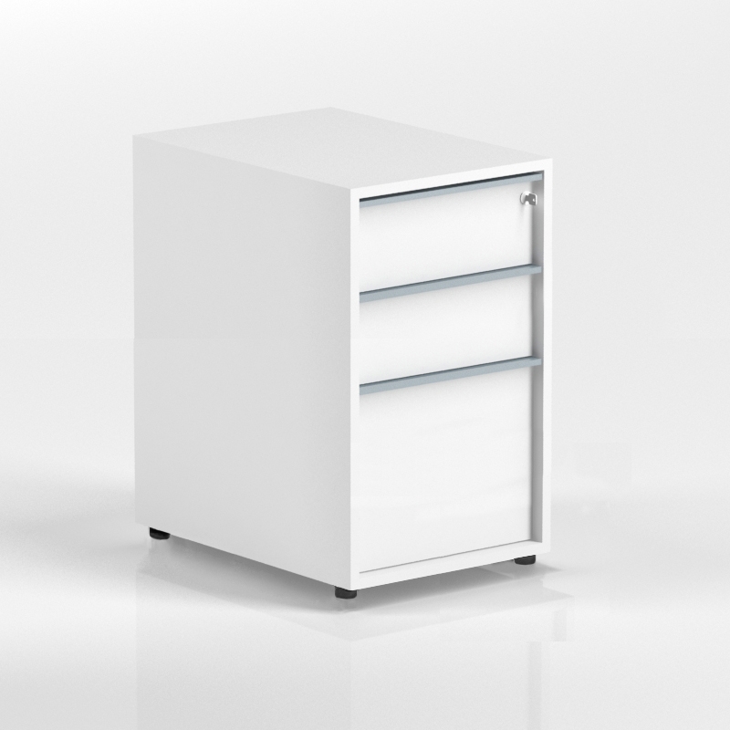 Nova 3 Drawer Desk Pedestal by NARBUTAS