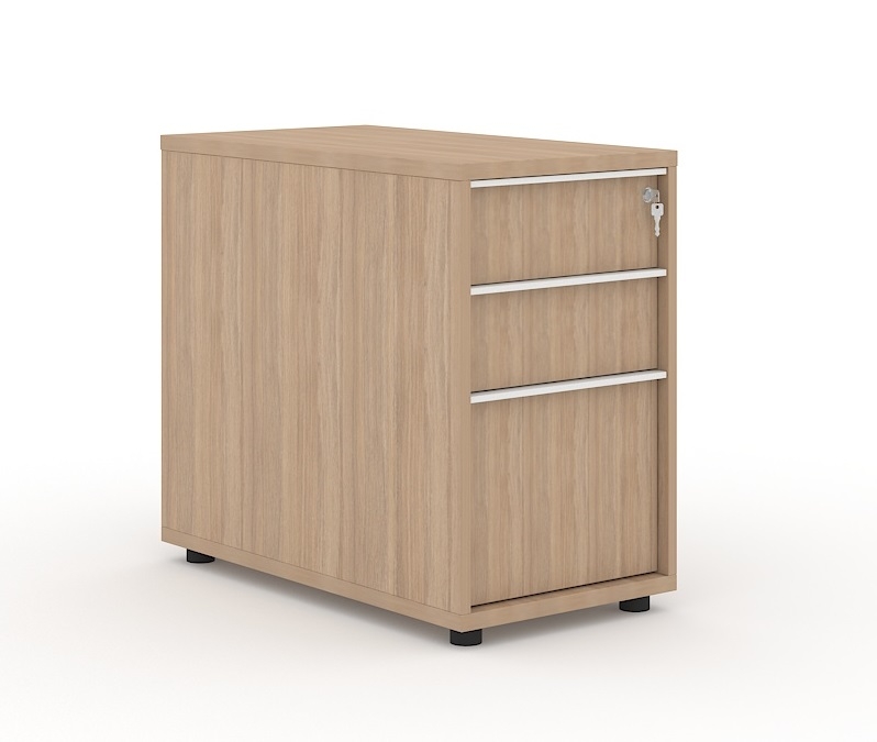 Nova 3 Drawer Desk Pedestal