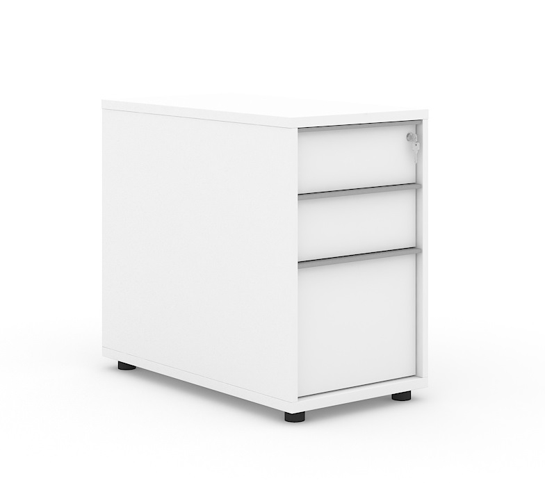 NARBUTAS Nova 3 Drawer Desk Pedestal