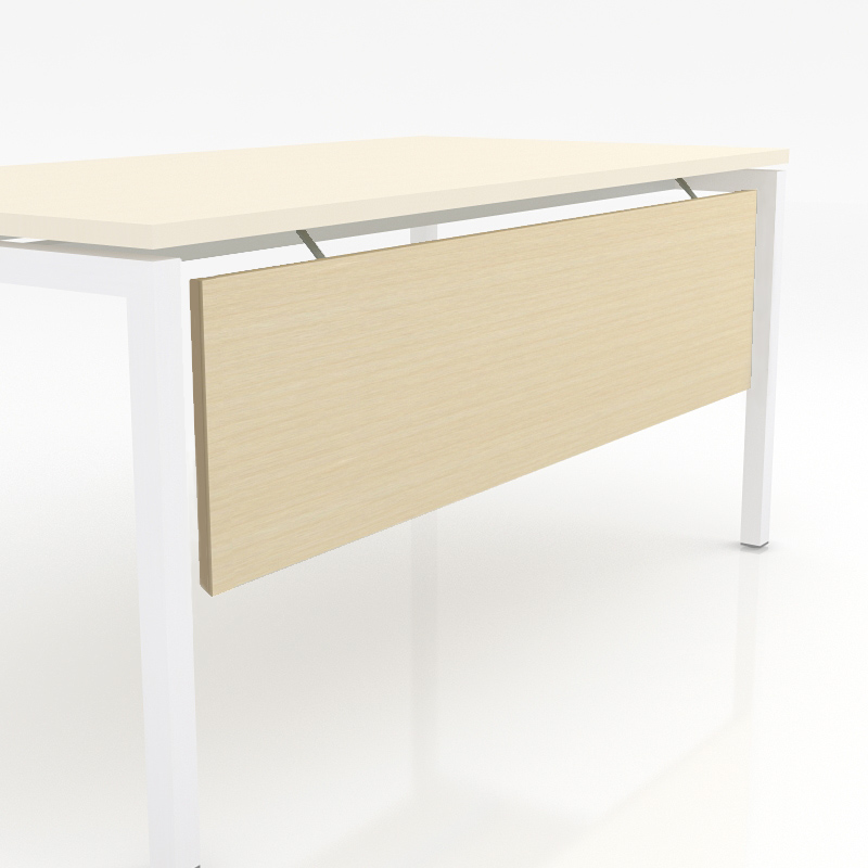 Nova Crescent Desk Left Hand With Metal Frame