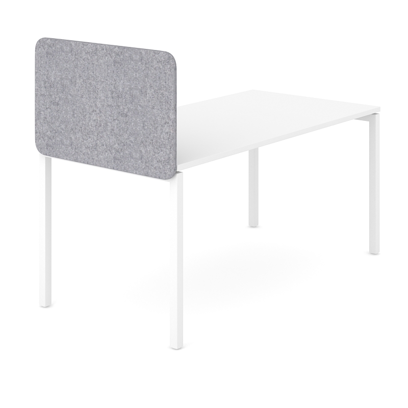 Nova Fabric Desk Screen With 2 Grommets