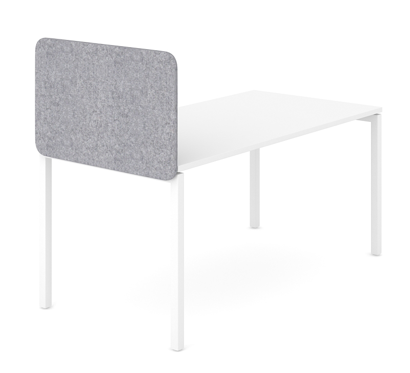 Nova U D27.6" Rectangular Office Desk w/Scallop