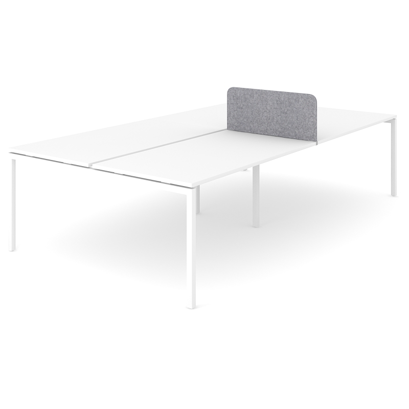 Nova U D64.6" Rectangular Office by NARBUTAS
