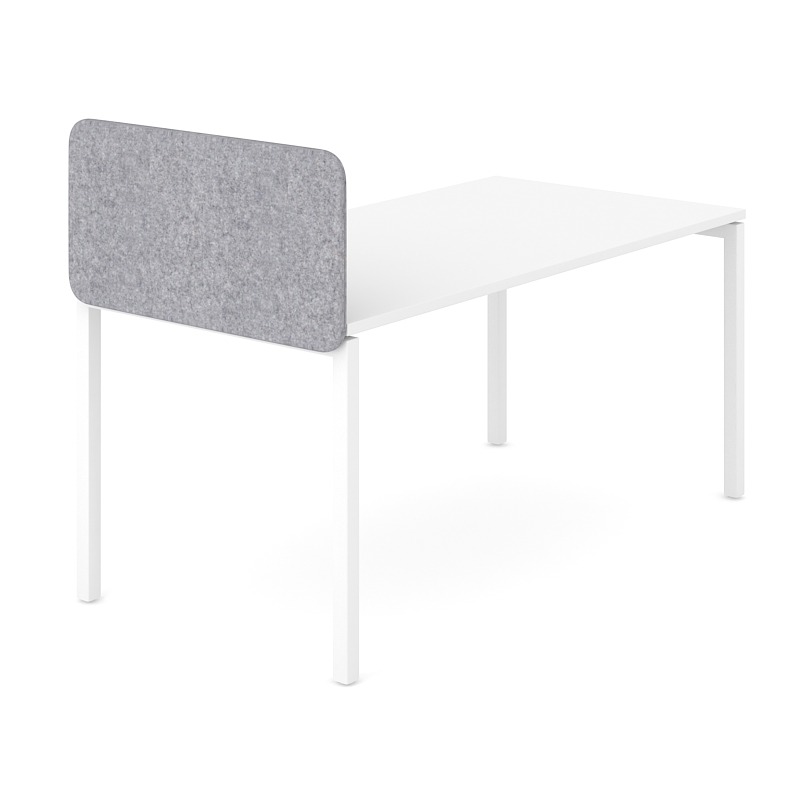 NARBUTAS Nova H Rectangular Fabric Desk Screen