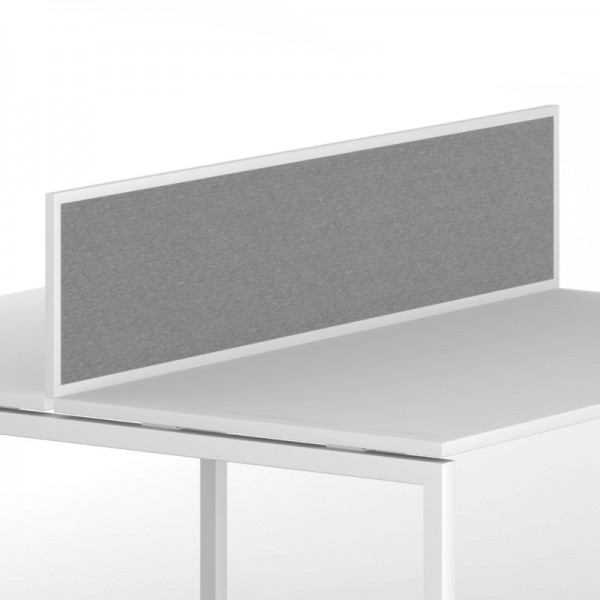 NARBUTAS Nova A D31.5" Rectangular Fabric Desk Screen