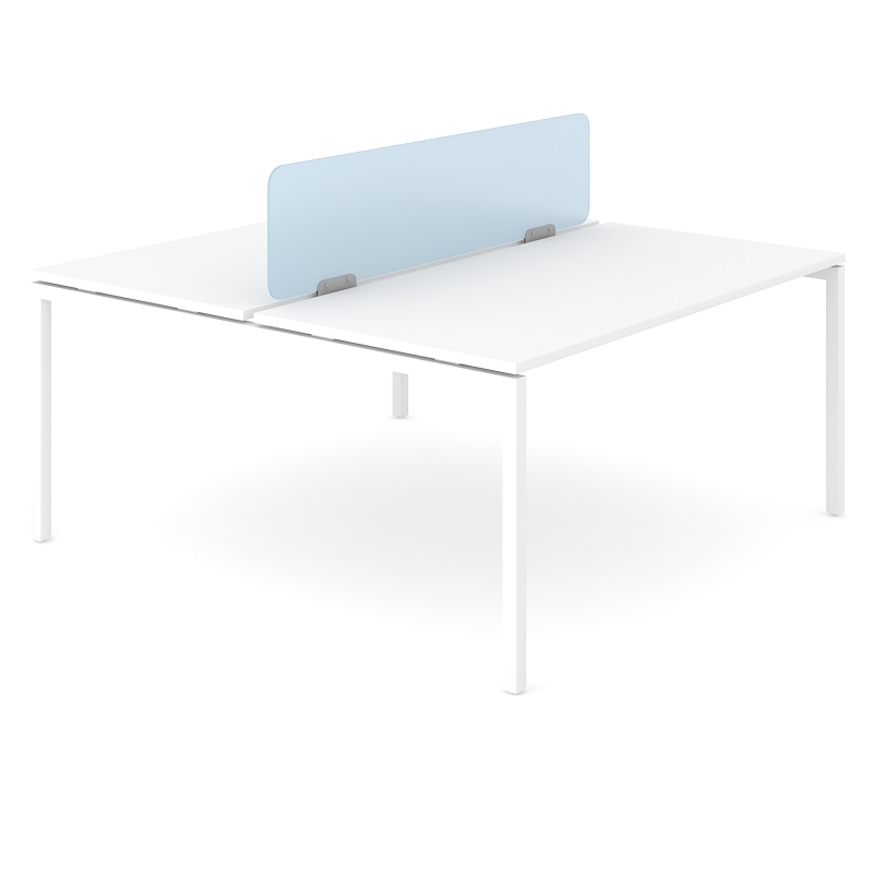 Nova A D64.6" Rectangular Office 4-Desk Bench