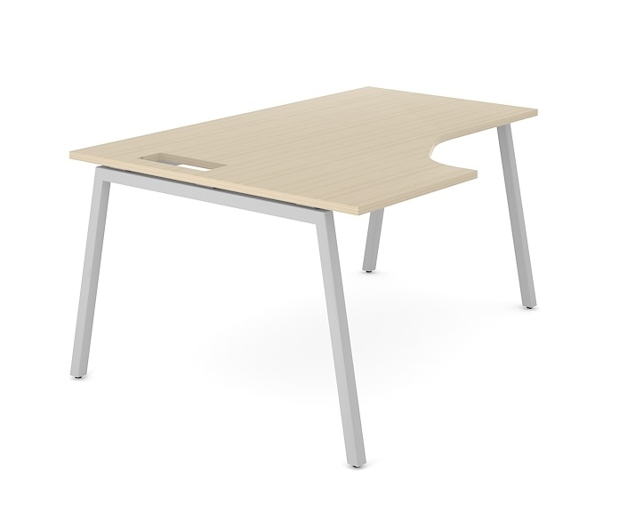 Nova A 55.1" Crescent Desk by NARBUTAS