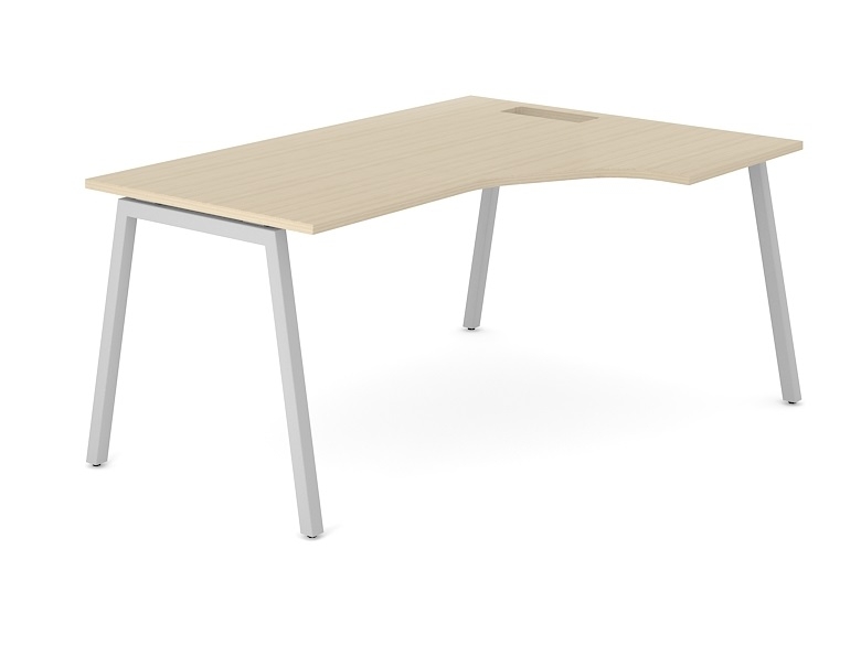 Nova A 62.9" Crescent Desk by NARBUTAS