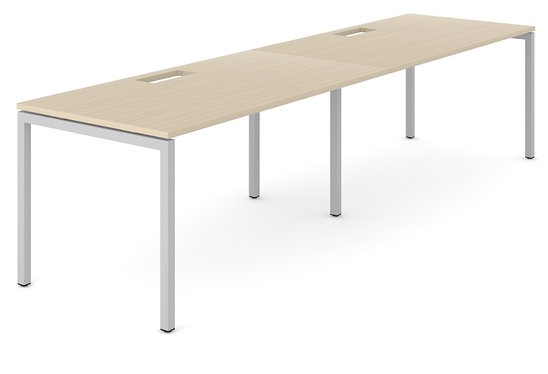 Nova Straight 2 Person Reception Customizable Desk