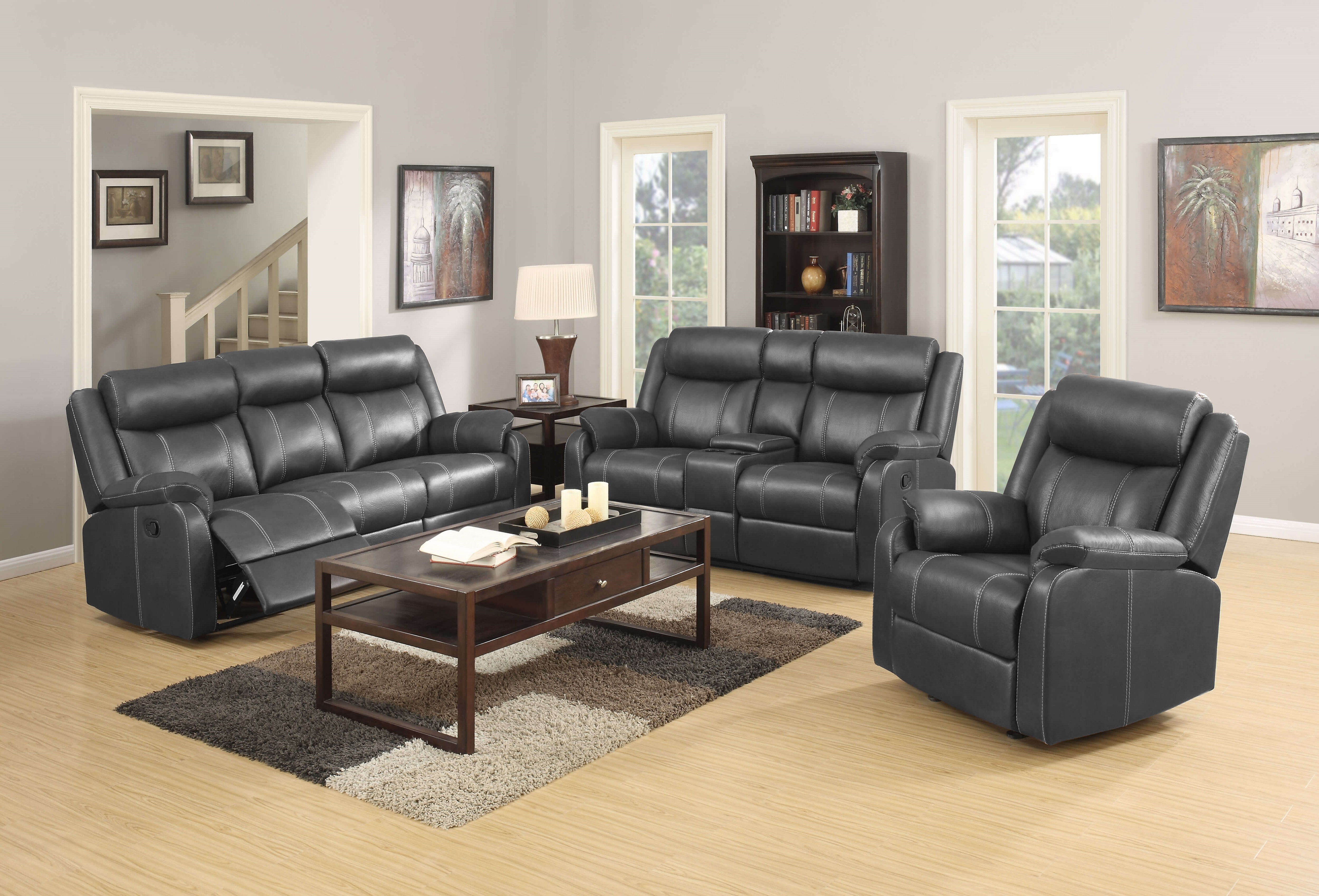 Klaussner Domino Reclining Living Room Set
