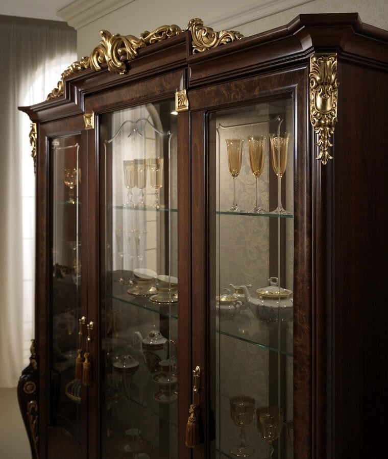 Donatello Classic 3-Door China Cabinet by ESF Furniture