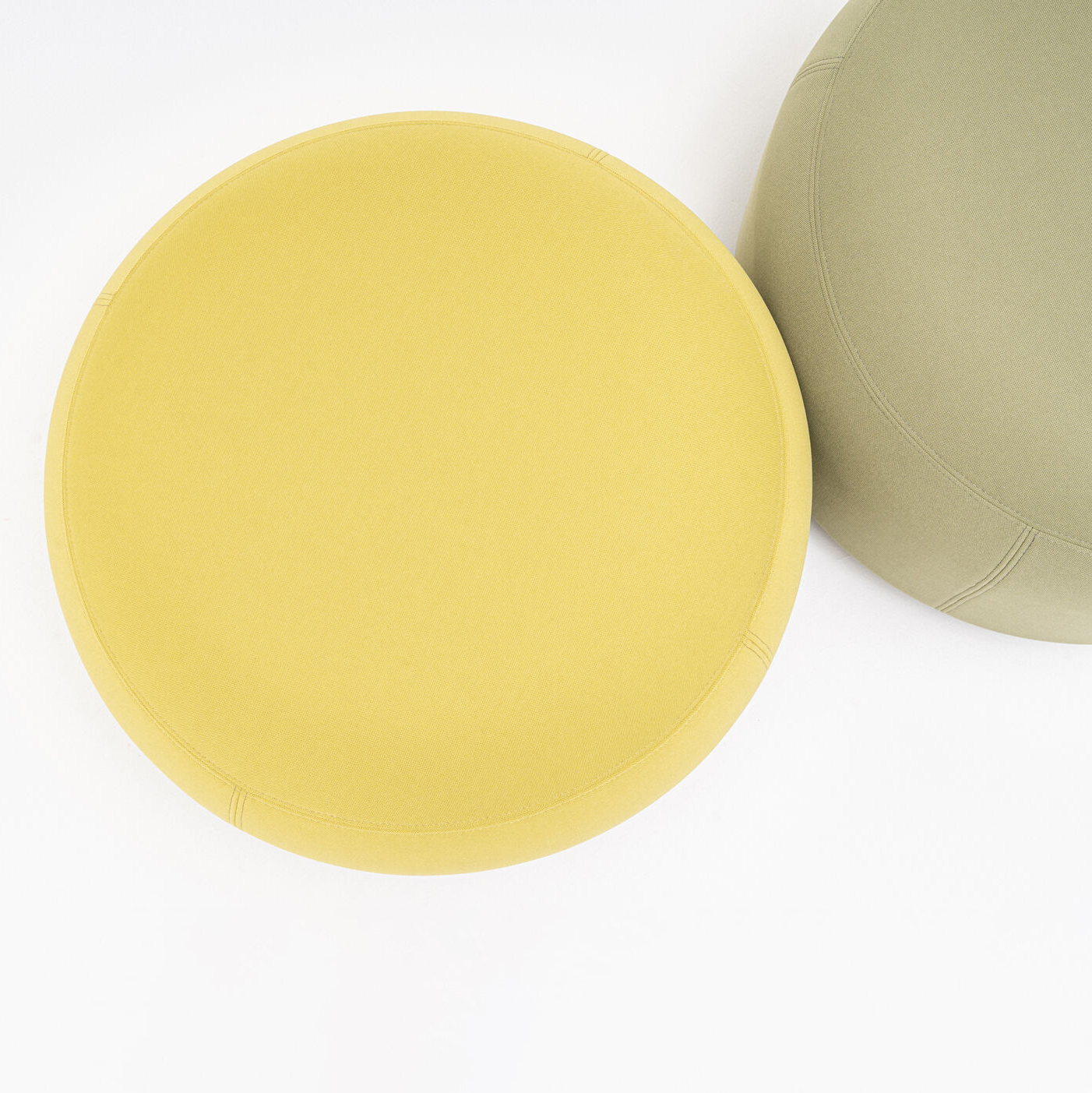 MOGU Bead Cushion Round Sunrise Yellow