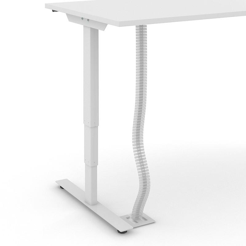 Motion Desk with Cable Management Spine