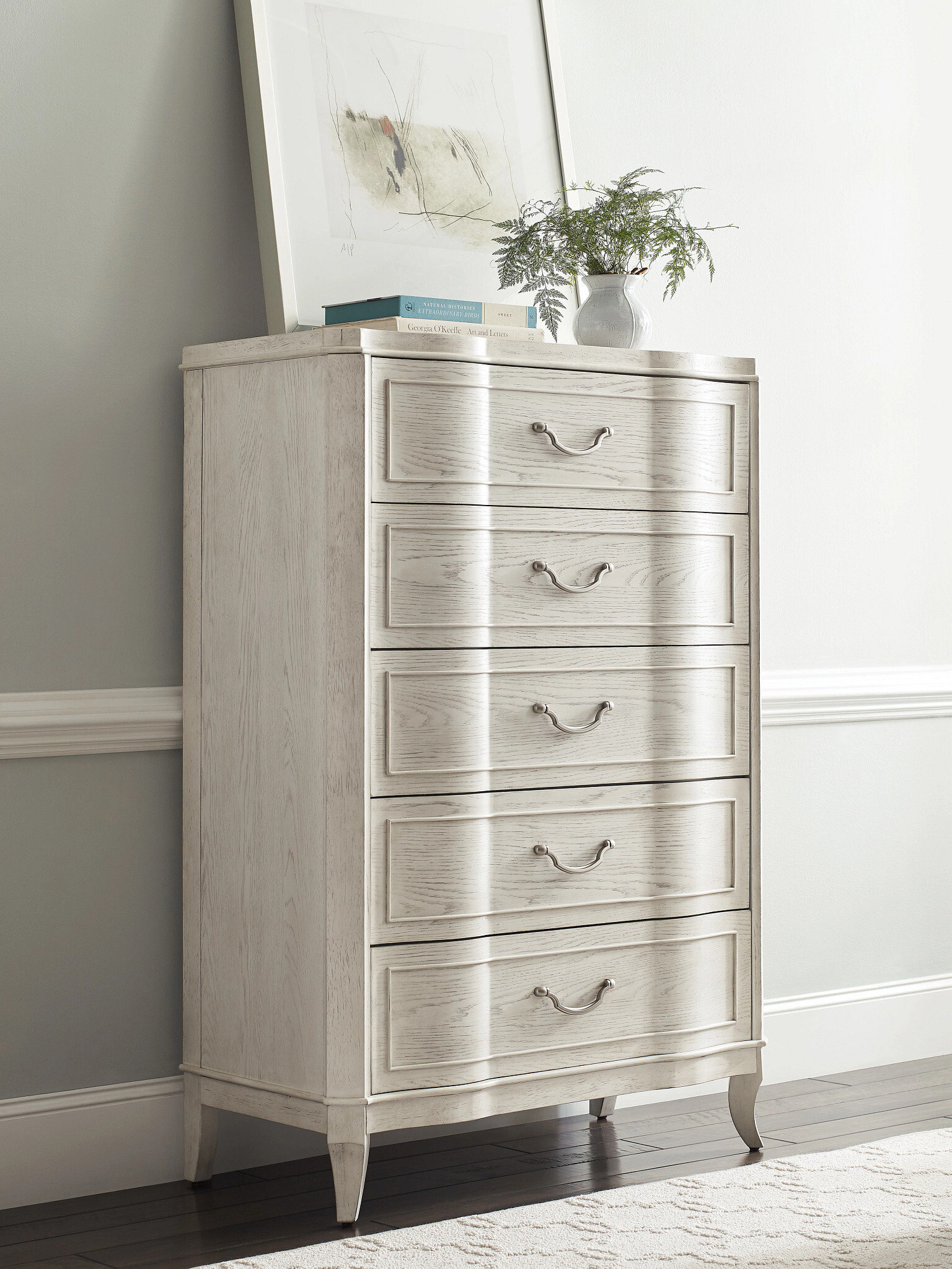 Harmony Emelie Wood Chest w/5 Drawers