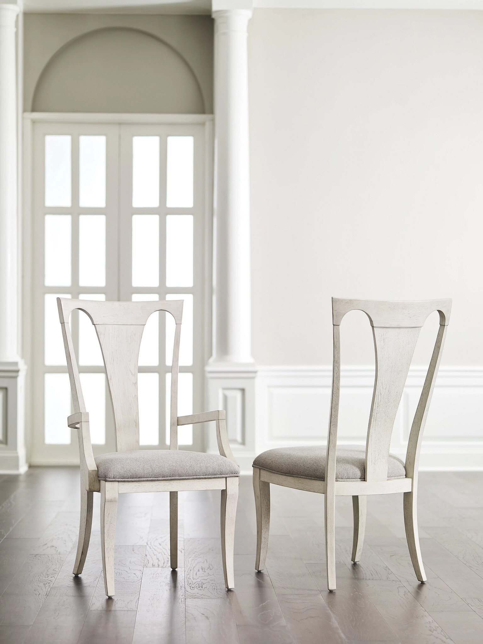 Harmony Carissa Leg Rectangular Wood Extendable Dining Room Set