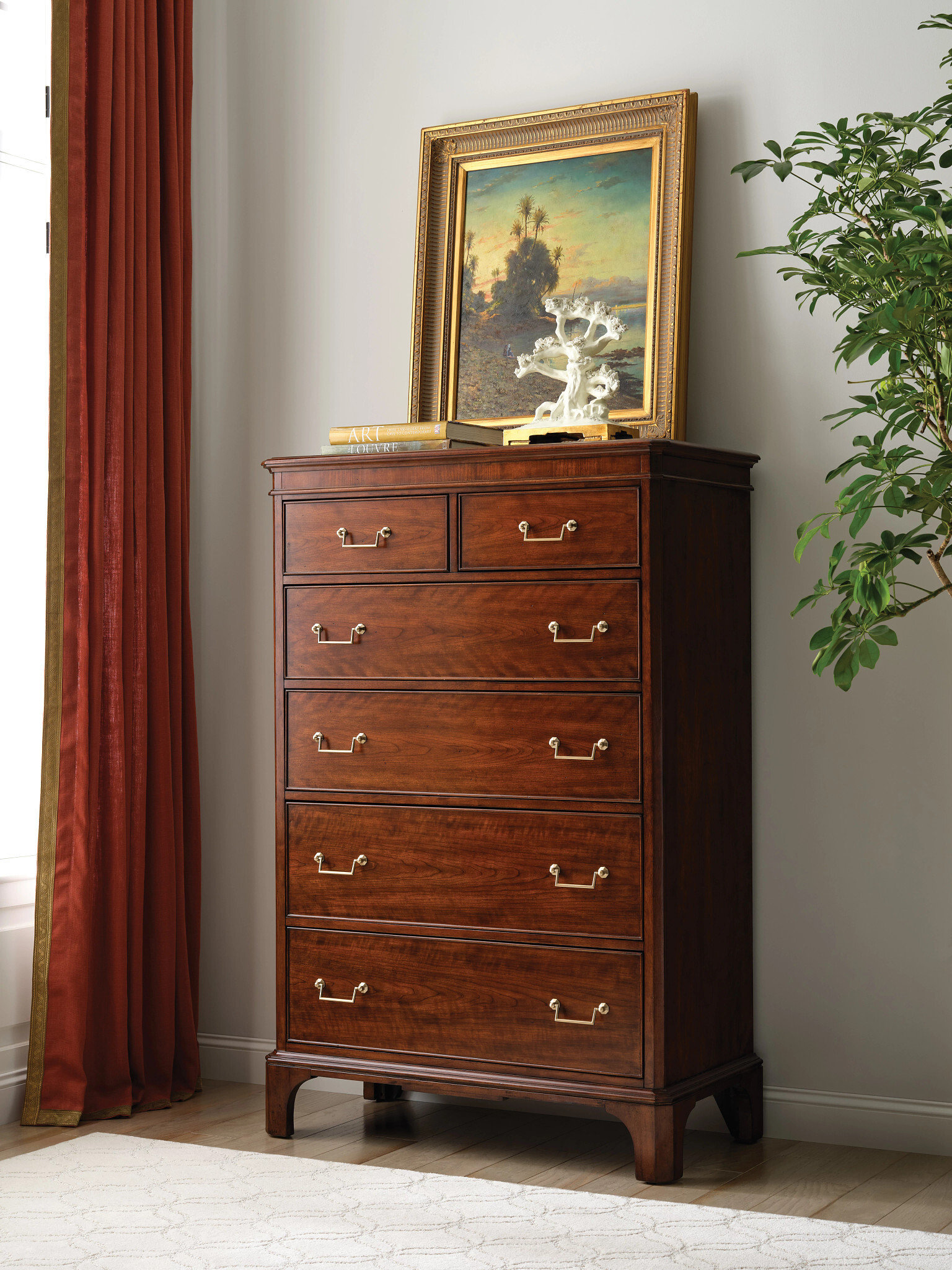 Addison Helmuth Wood Sleigh Bedroom Set