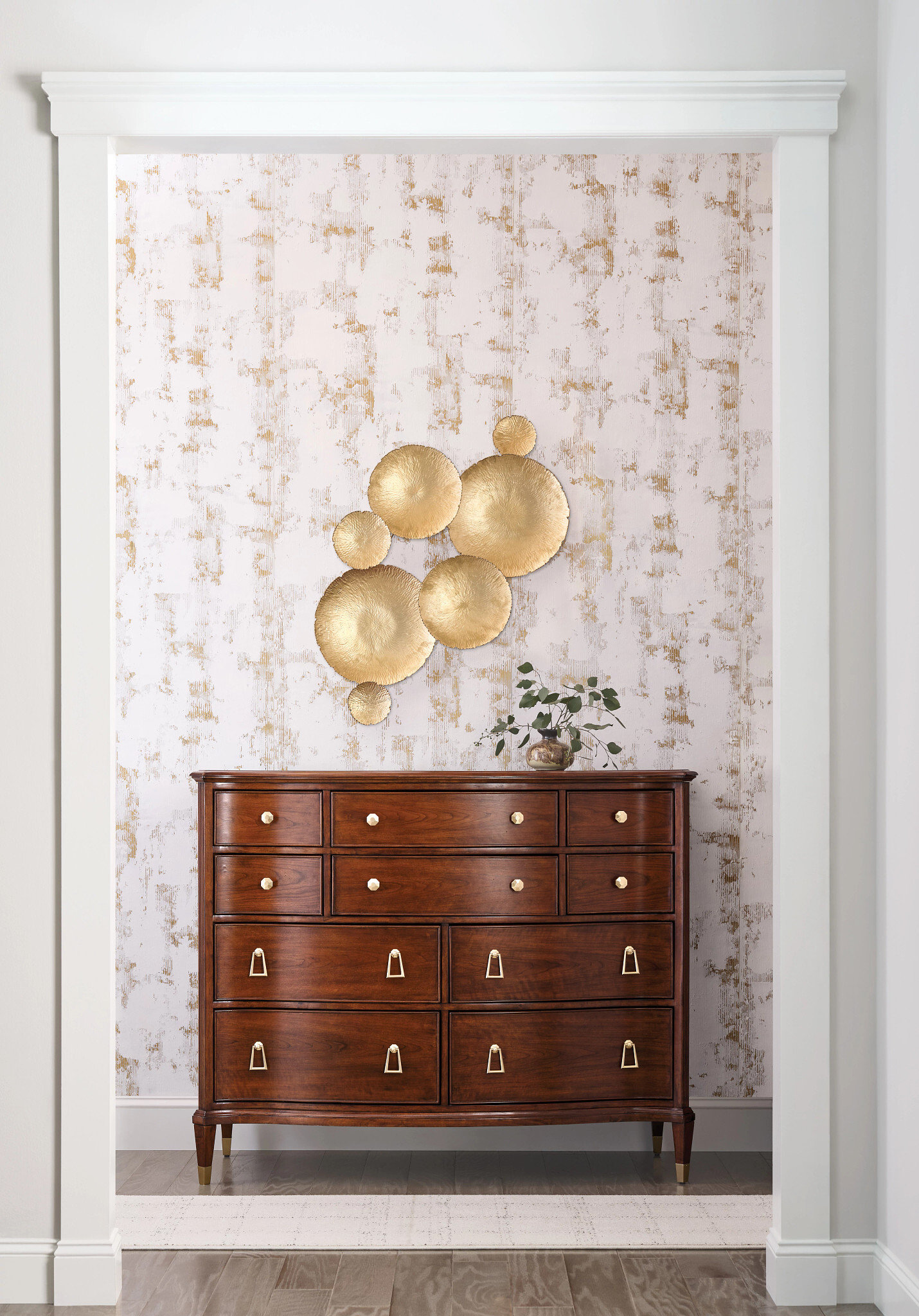 Addison Helmuth Wood Sleigh Bedroom Set